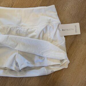 Athleta Skort - White Jupe Skort Run With It